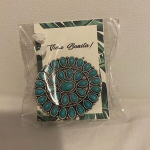 Turquoise pop socket